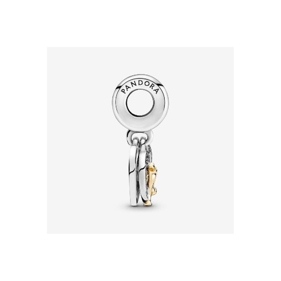14kt Gold Two-Tone Happy Anniversary Dangle Charms Pandora NZ
