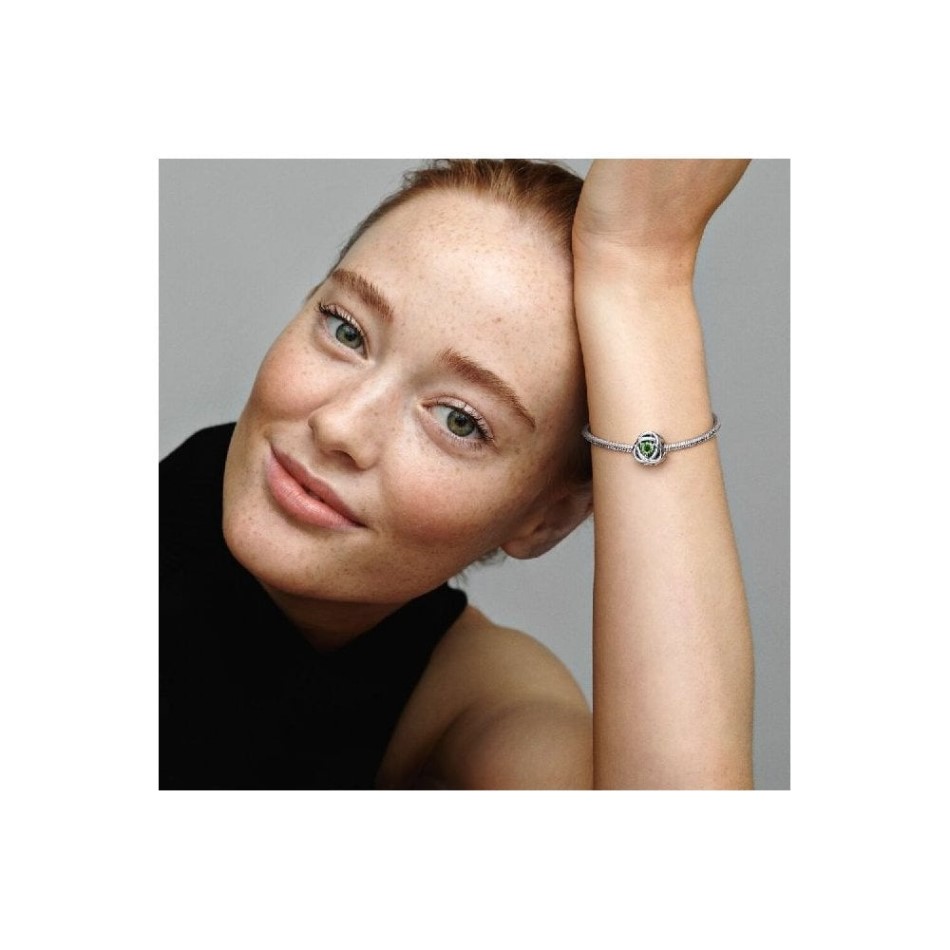 August Birthstone Eternity Circle Charms Pandora NZ