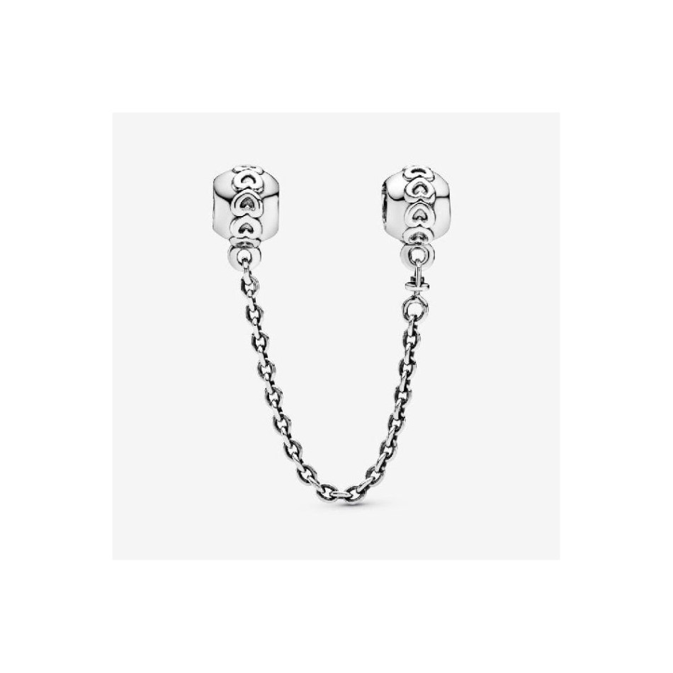 Band of Hearts Safety Chain Charm Pandora NZ