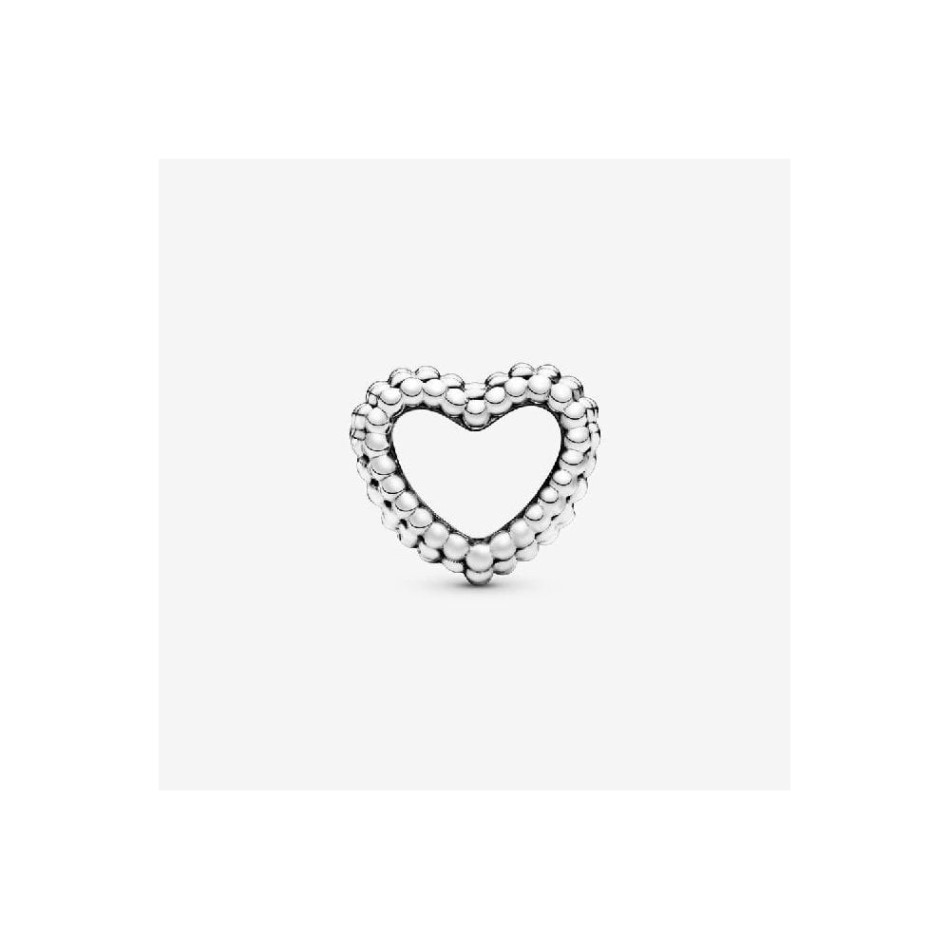 Beaded Open Heart Charms Pandora NZ