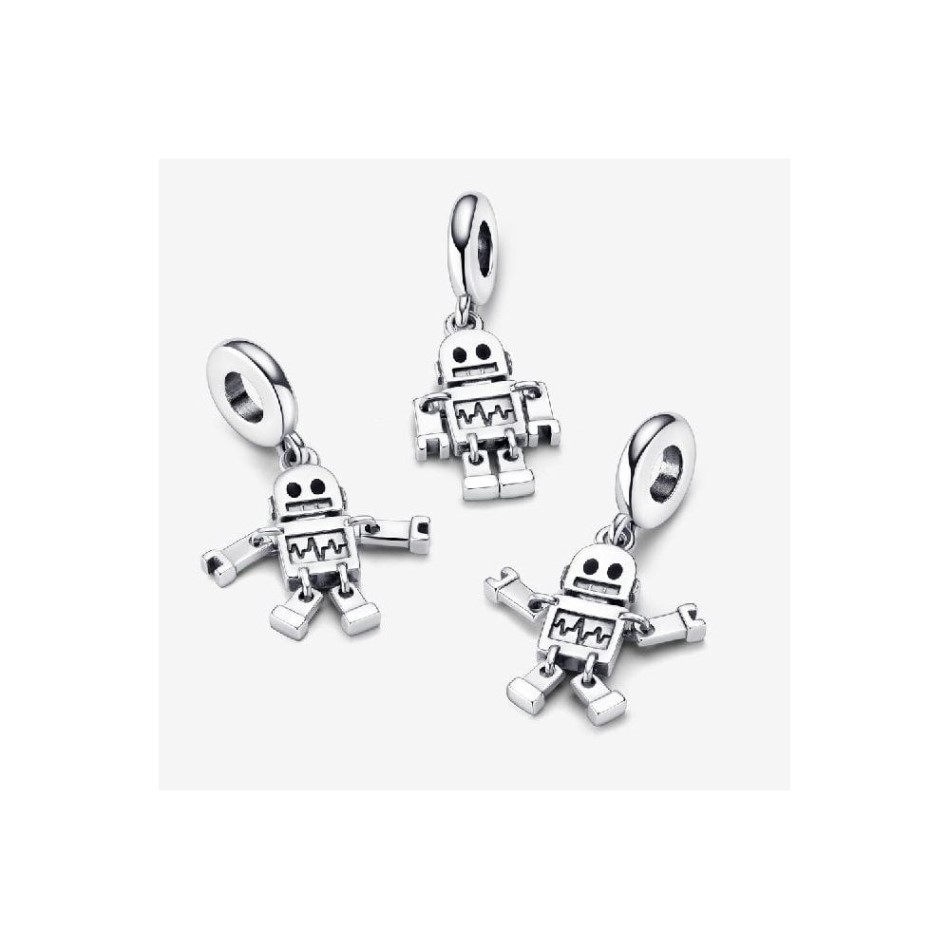 Bestie Bot Robot Dangle Charms Pandora NZ