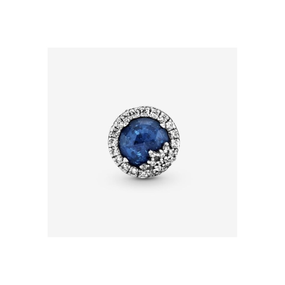 Blue Dazzling Snowflake Charms Pandora NZ