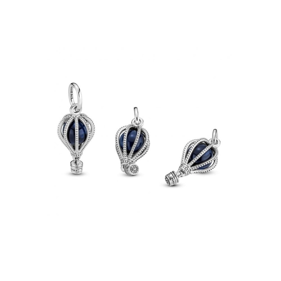 Blue & Silver Hot Air Balloon Charm Pandora NZ