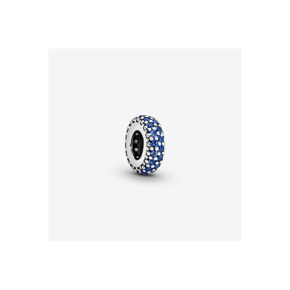 Blue Sparkle Spacer Charms Pandora NZ