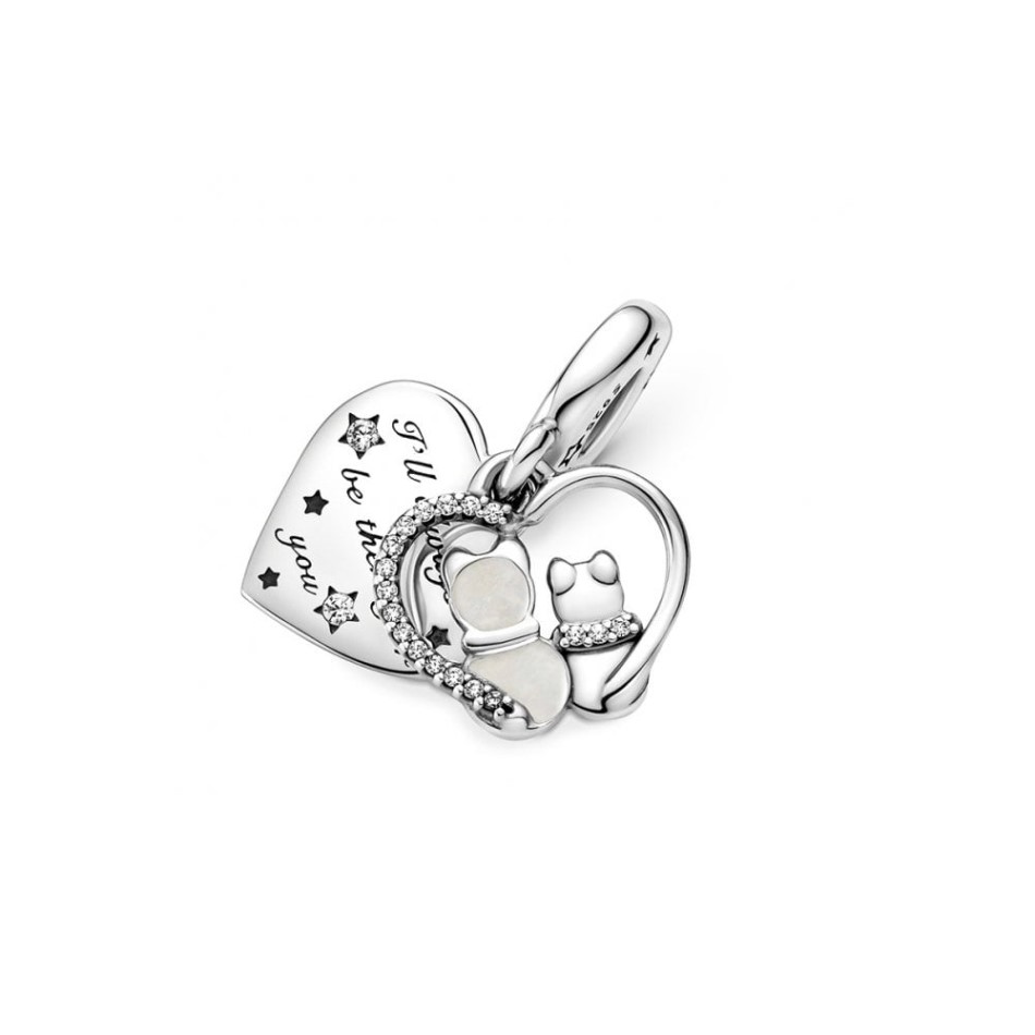 Cats & Hearts Dangle Charms Pandora NZ