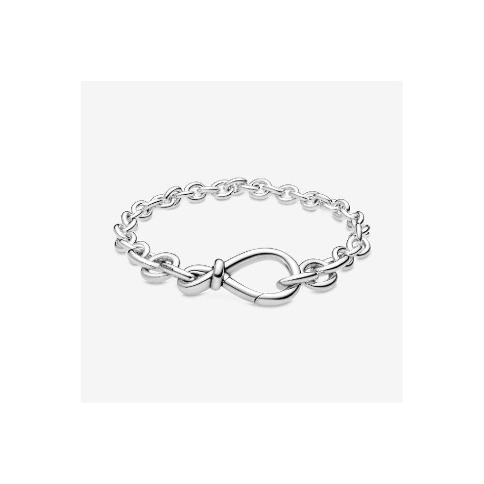 Chunky Infinity Knot Chain Bracelet Pandora NZ