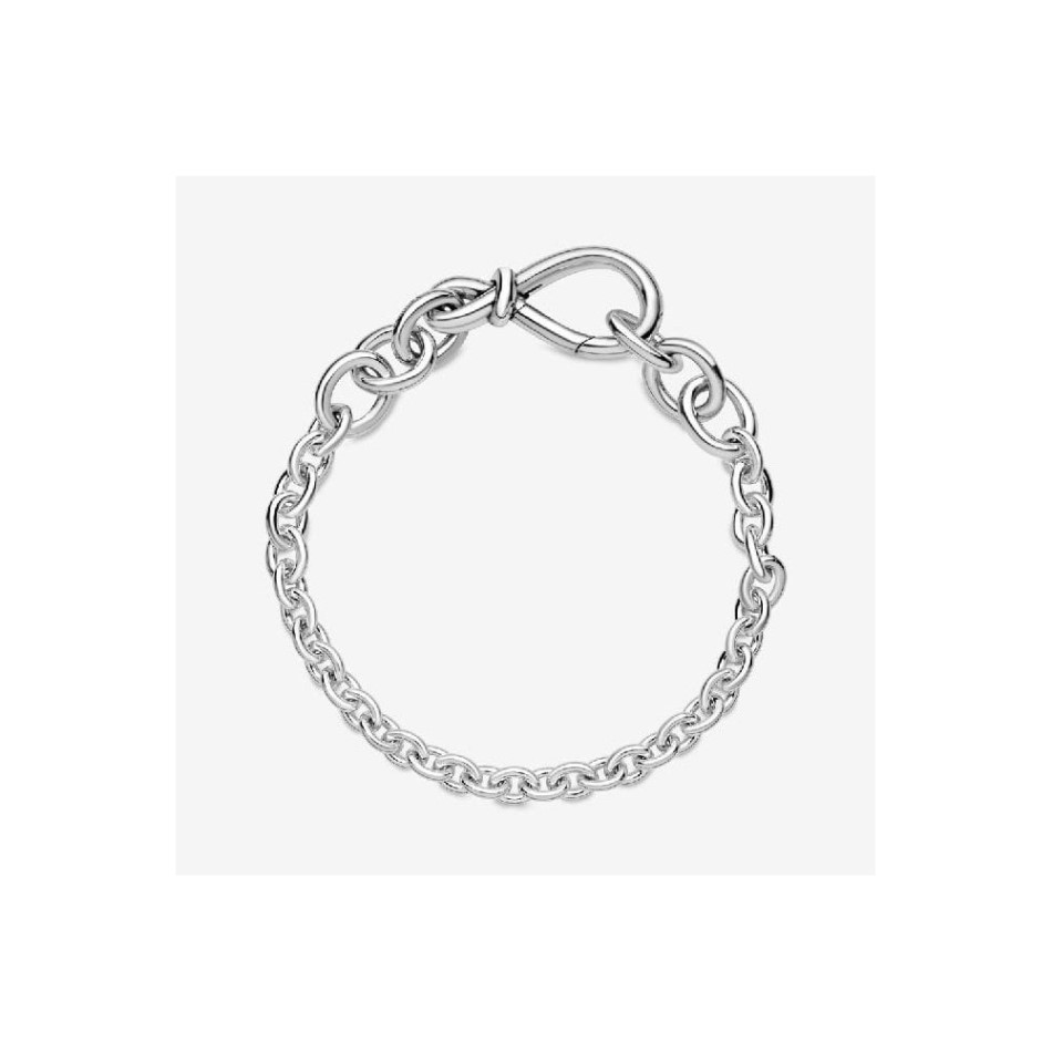 Chunky Infinity Knot Chain Bracelet Pandora NZ