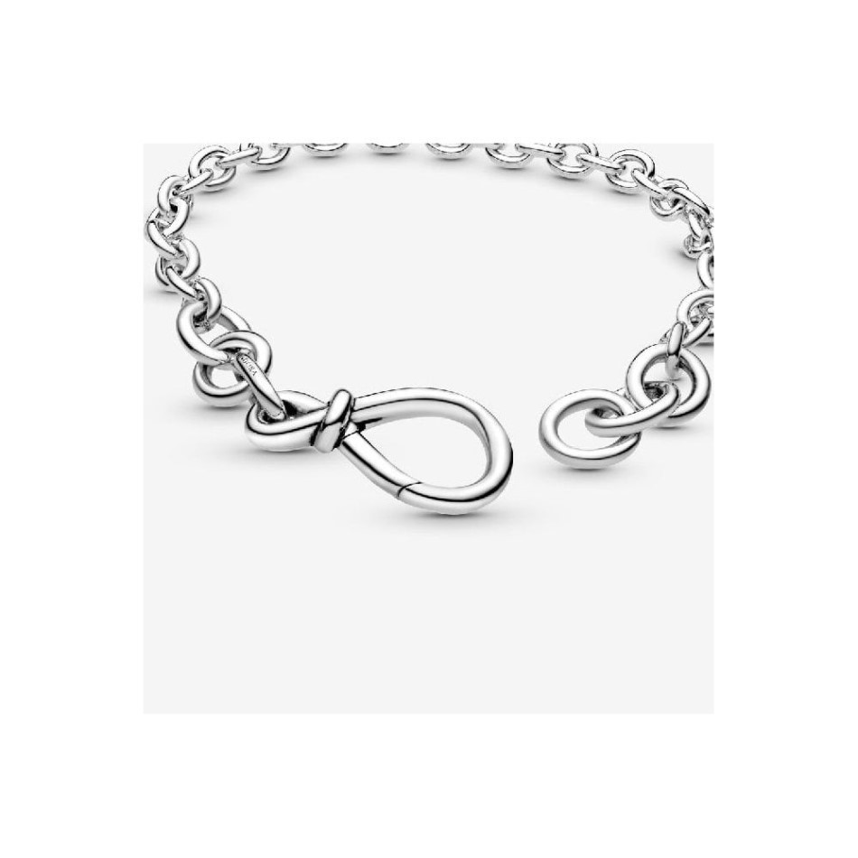 Chunky Infinity Knot Chain Bracelet Pandora NZ