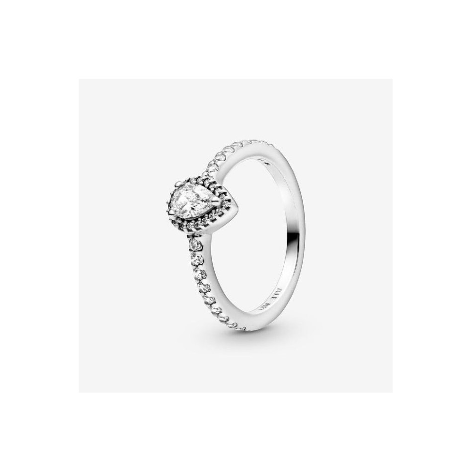 Classic Pandora NZ Teardrop Halo Ring