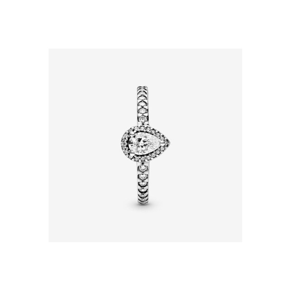 Classic Pandora NZ Teardrop Halo Ring