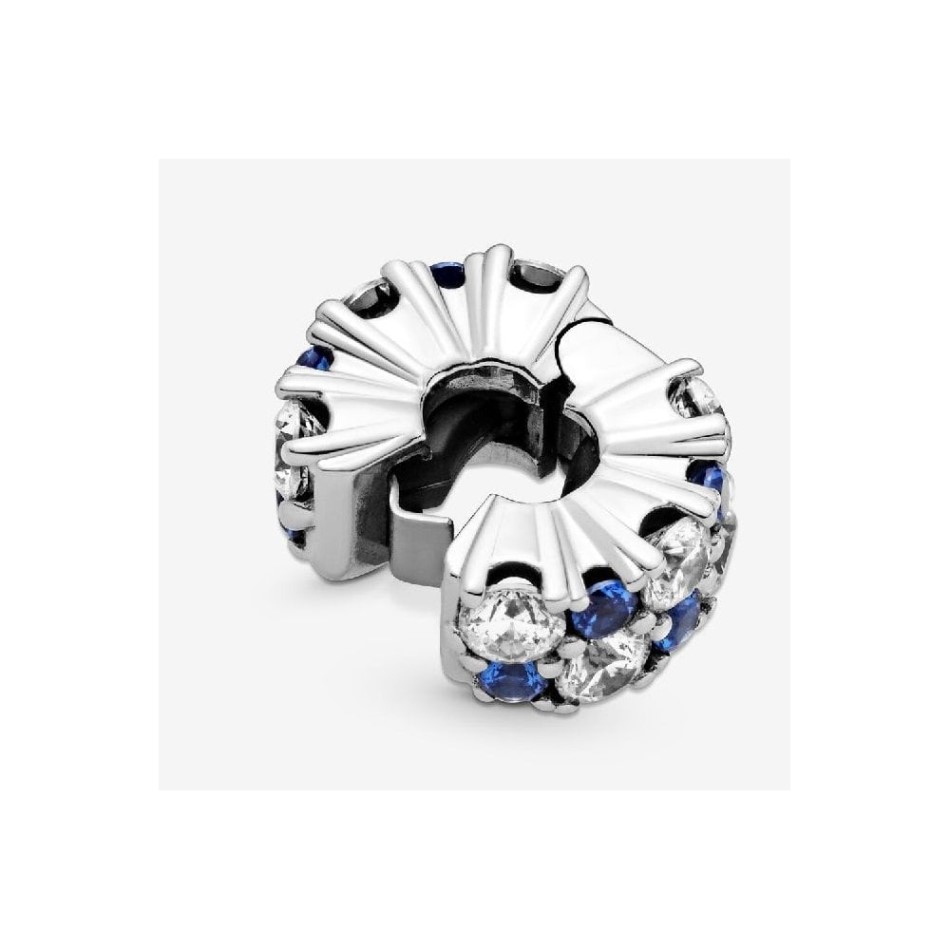 Clear & Blue Sparkling Clp Charms Pandora NZ