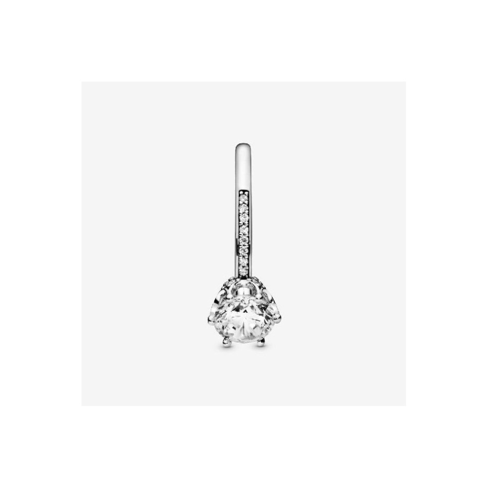 Clear Pandora NZ Sparkling Crown Solitaire Ring