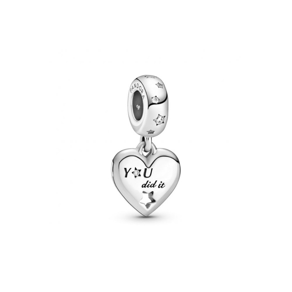 Congratulations Heart & Stars Dangle Charms Pandora NZ