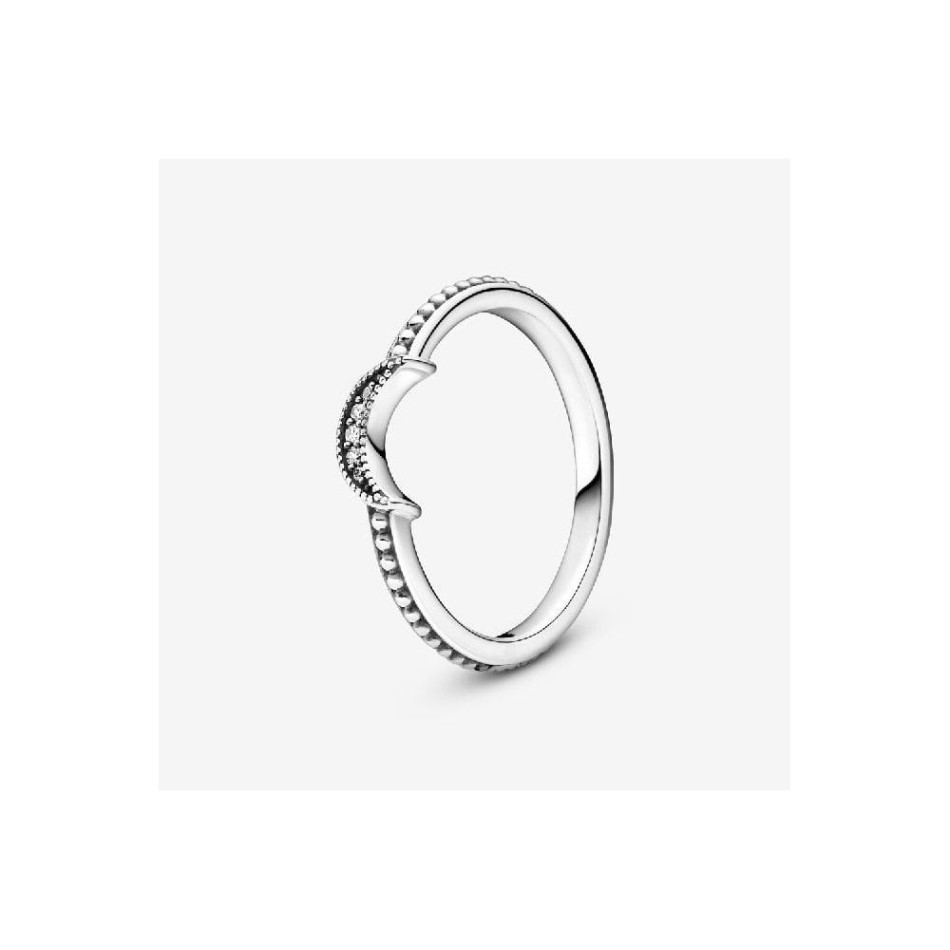 Crescent Pandora NZ Moon Beaded Ring