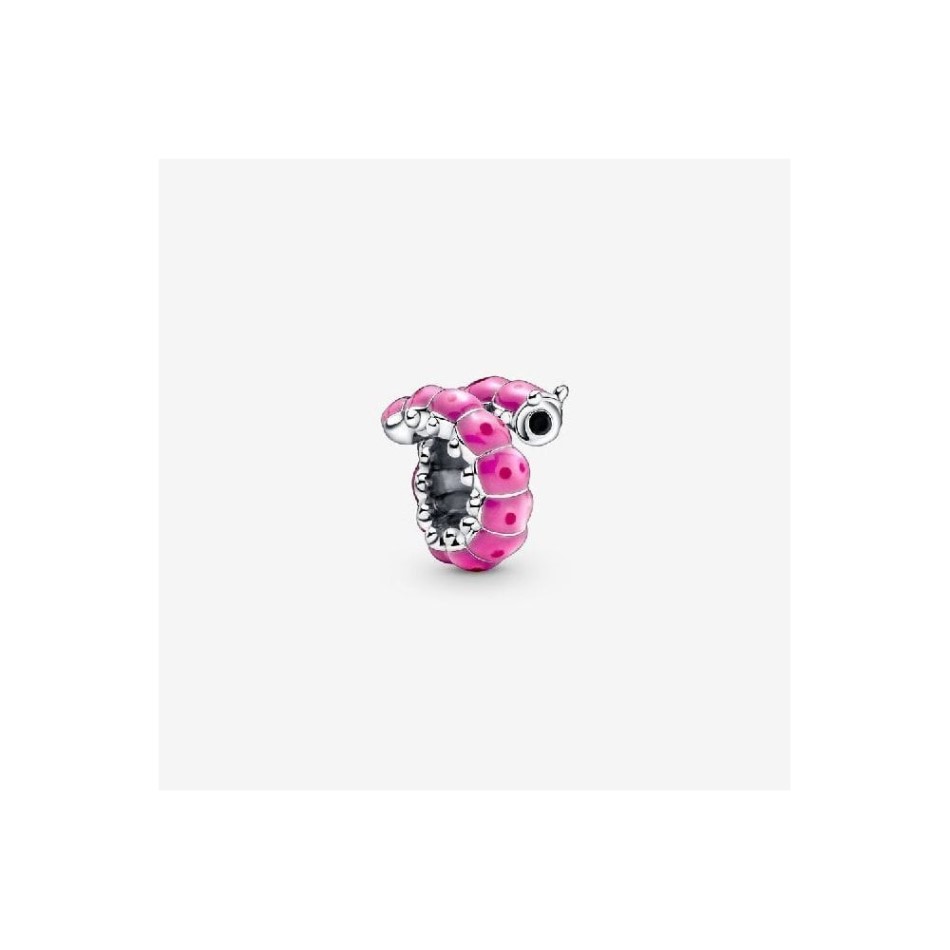 Cute Curled Caterpillar Charm Pandora NZ
