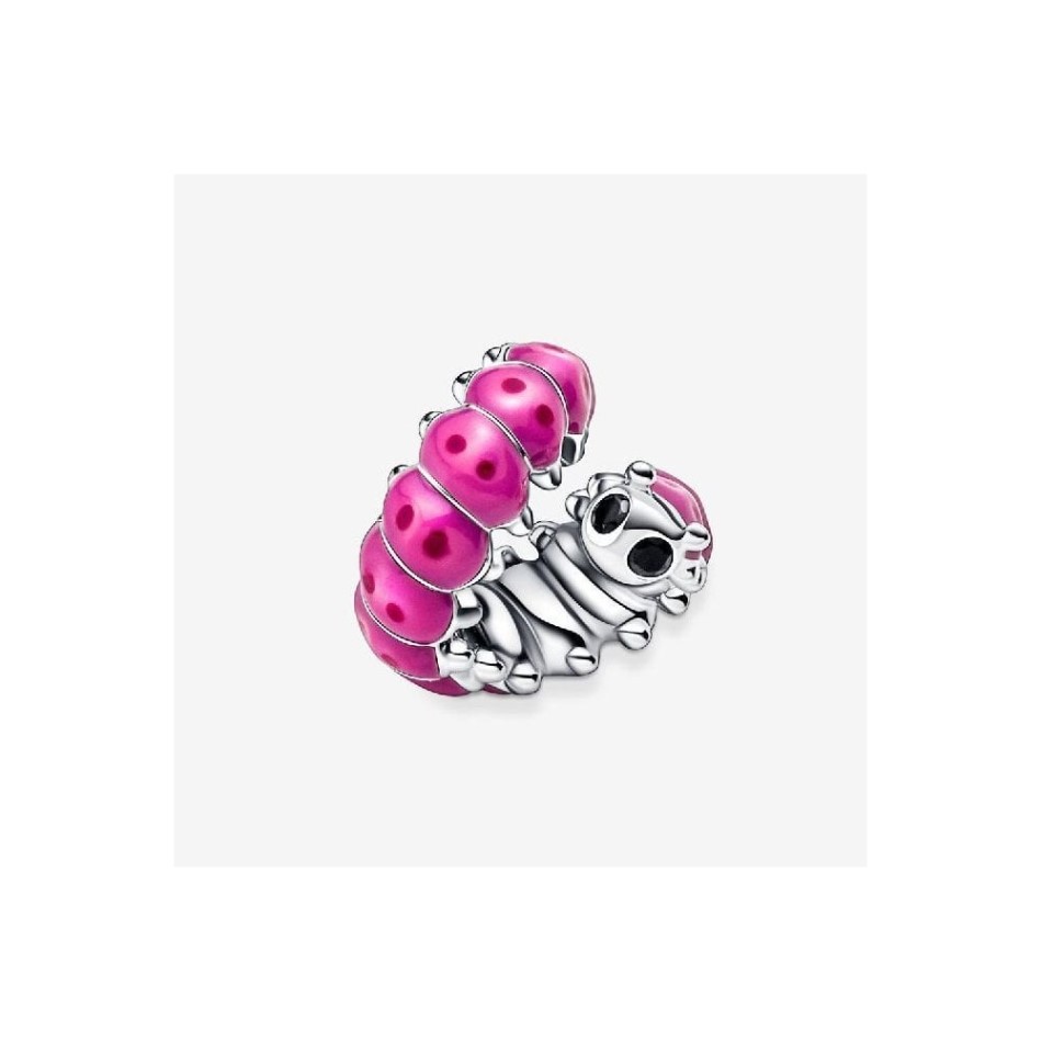 Cute Curled Caterpillar Charm Pandora NZ