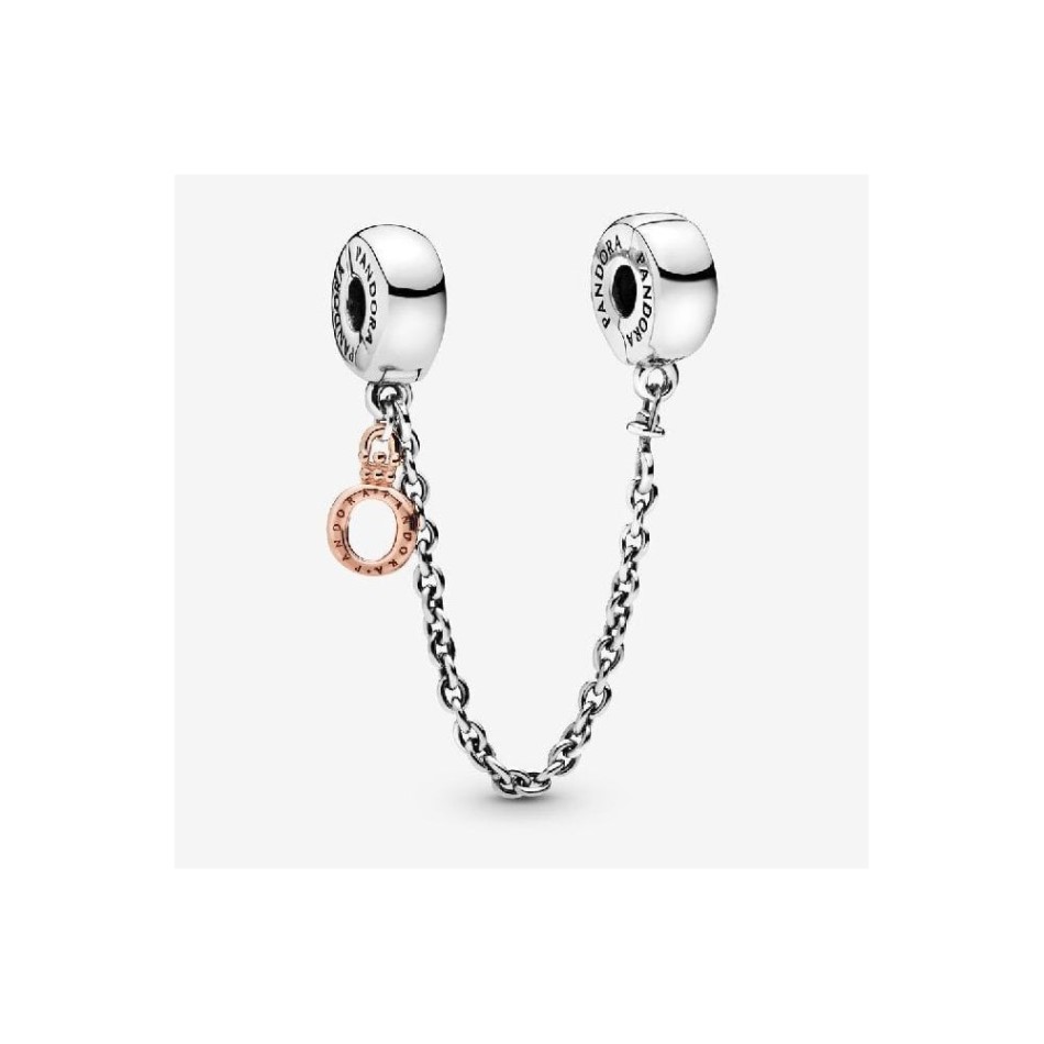 Dangling Crown O Safety Chain Charm Pandora NZ