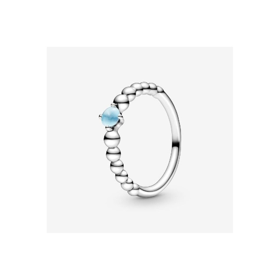December Birthstone Pandora NZ Brand Beaded Ring
