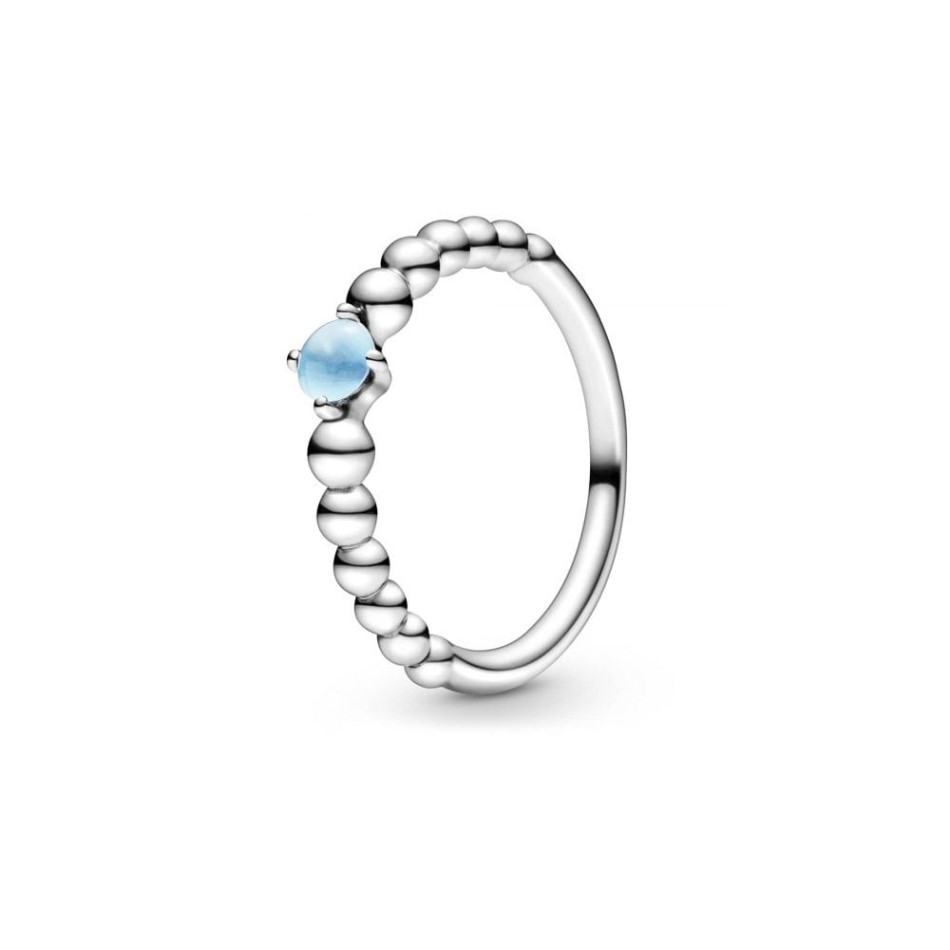 December Birthstone Pandora NZ Brand Beaded Ring