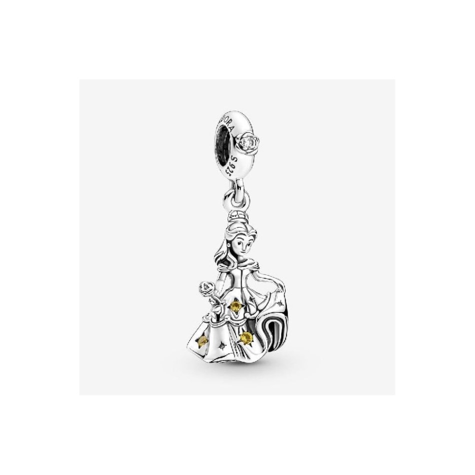 Disney Beauty and the Beast Dancing Belle Dangle Charm Pandora NZ