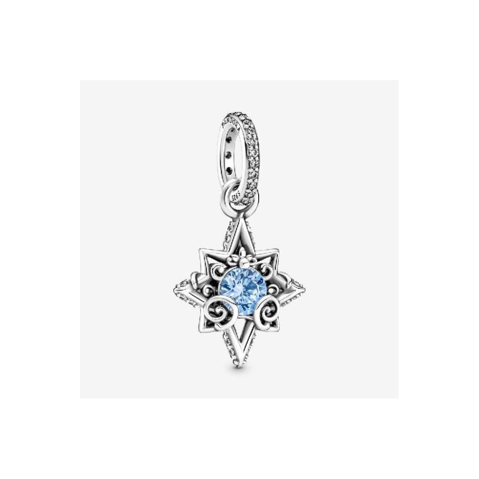 Disney Cinderella Blue Star Pendant Pandora NZ