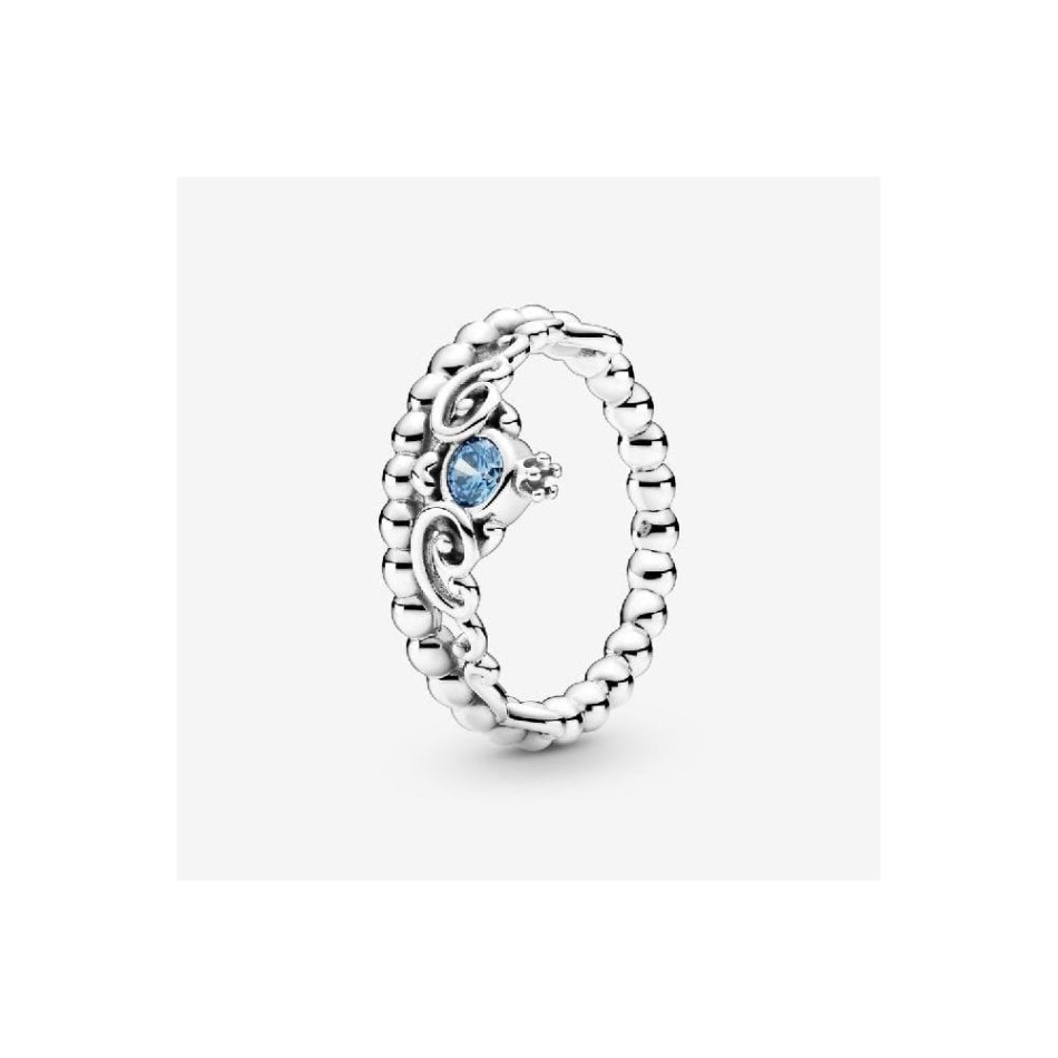 Disney Cinderella Brand Pandora NZ Blue Tiara Ring