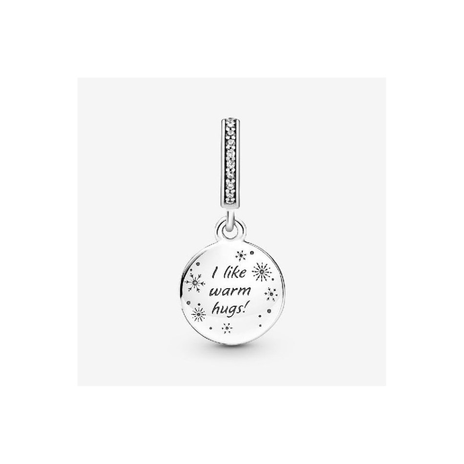 Disney Frozen Snow Olaf Double Dangle Charm Pandora NZ