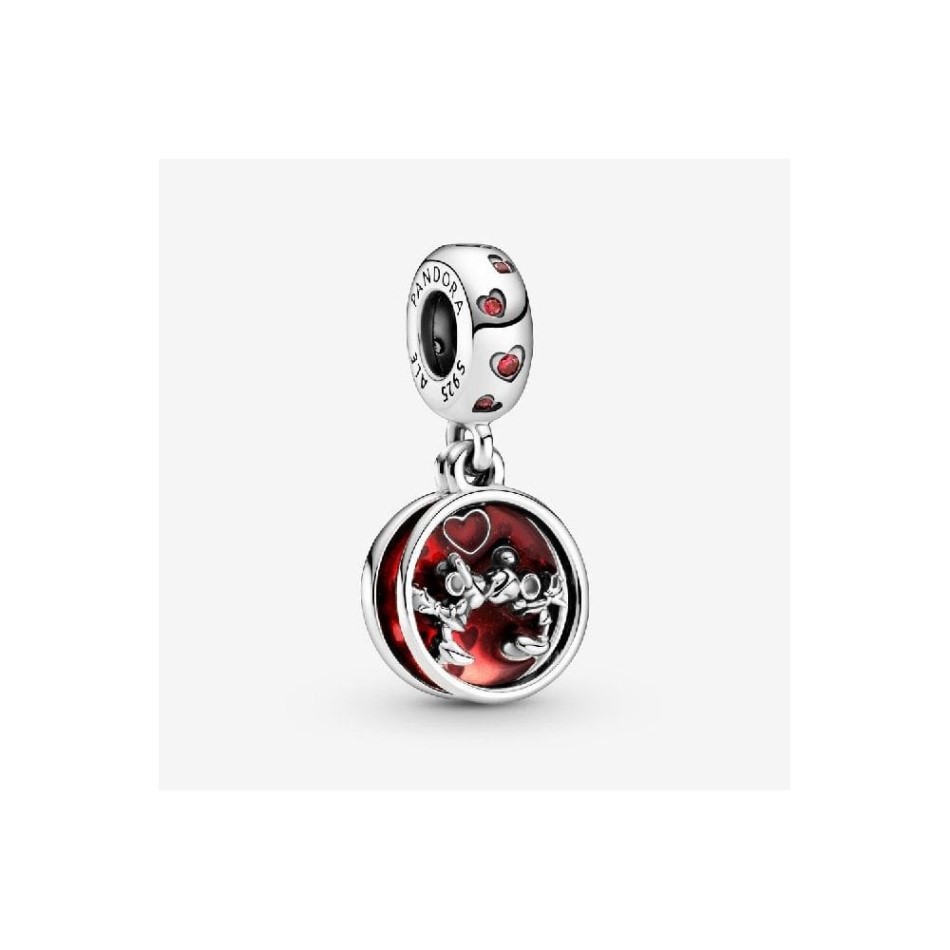 Disney Mickey Mouse & Minnie Mouse Love and Kisses Dangle Charms Pandora NZ