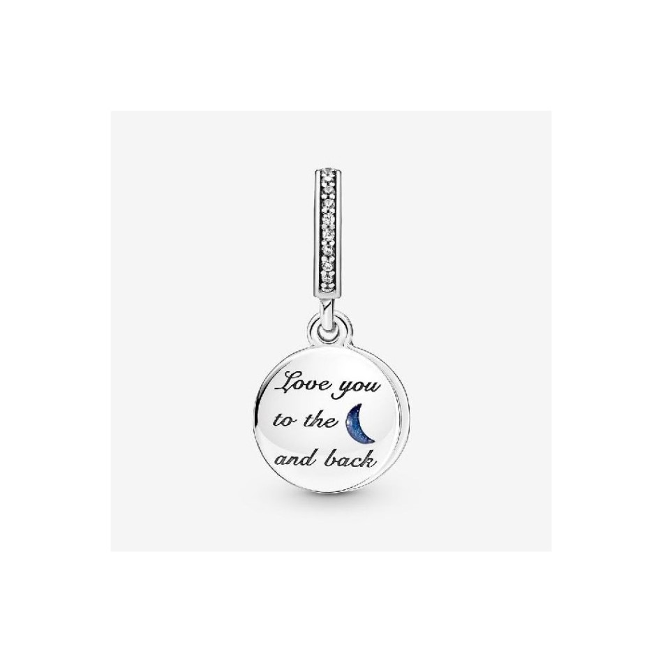 Double Dangle Tree & Galaxy Moon Charm Pandora NZ