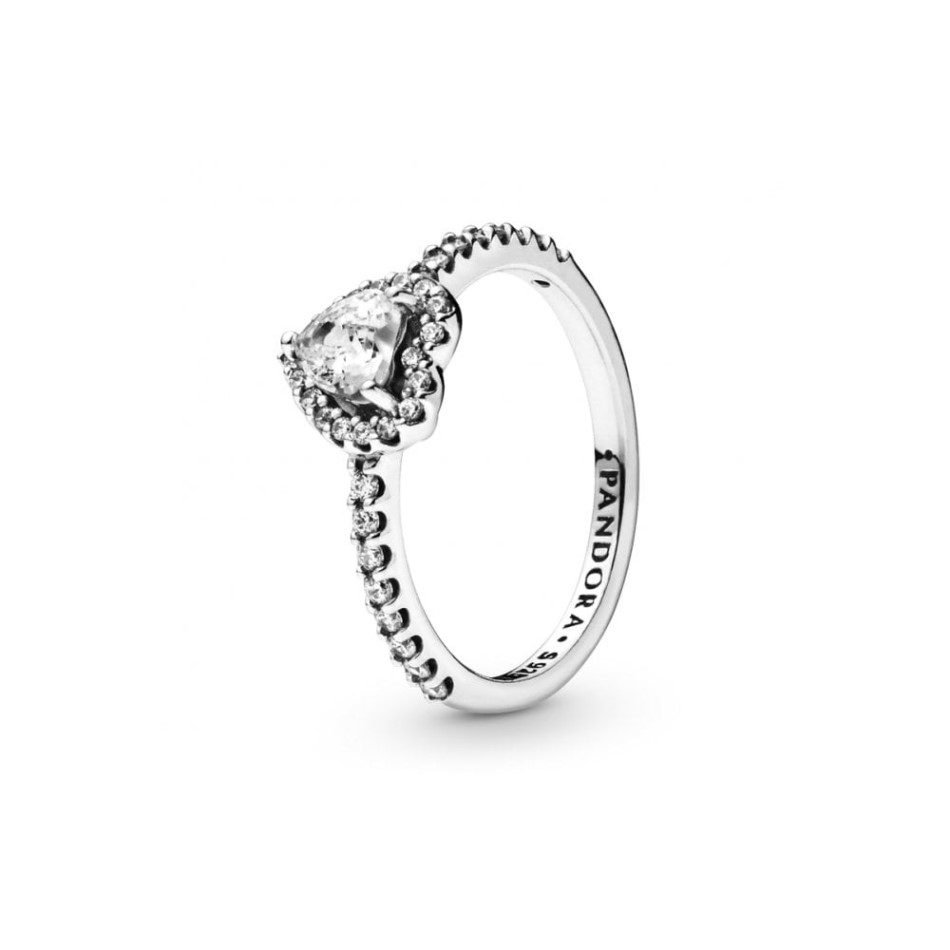 Elevated Heart Fashion Ring Pandora NZ