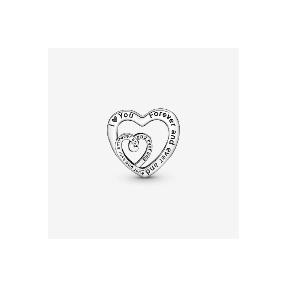 Entwined Infinite Hearts Charms Pandora NZ