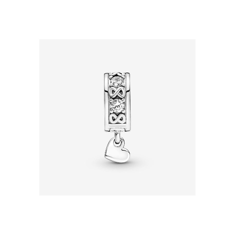 Family Always Pave Clip Charms Pandora NZ