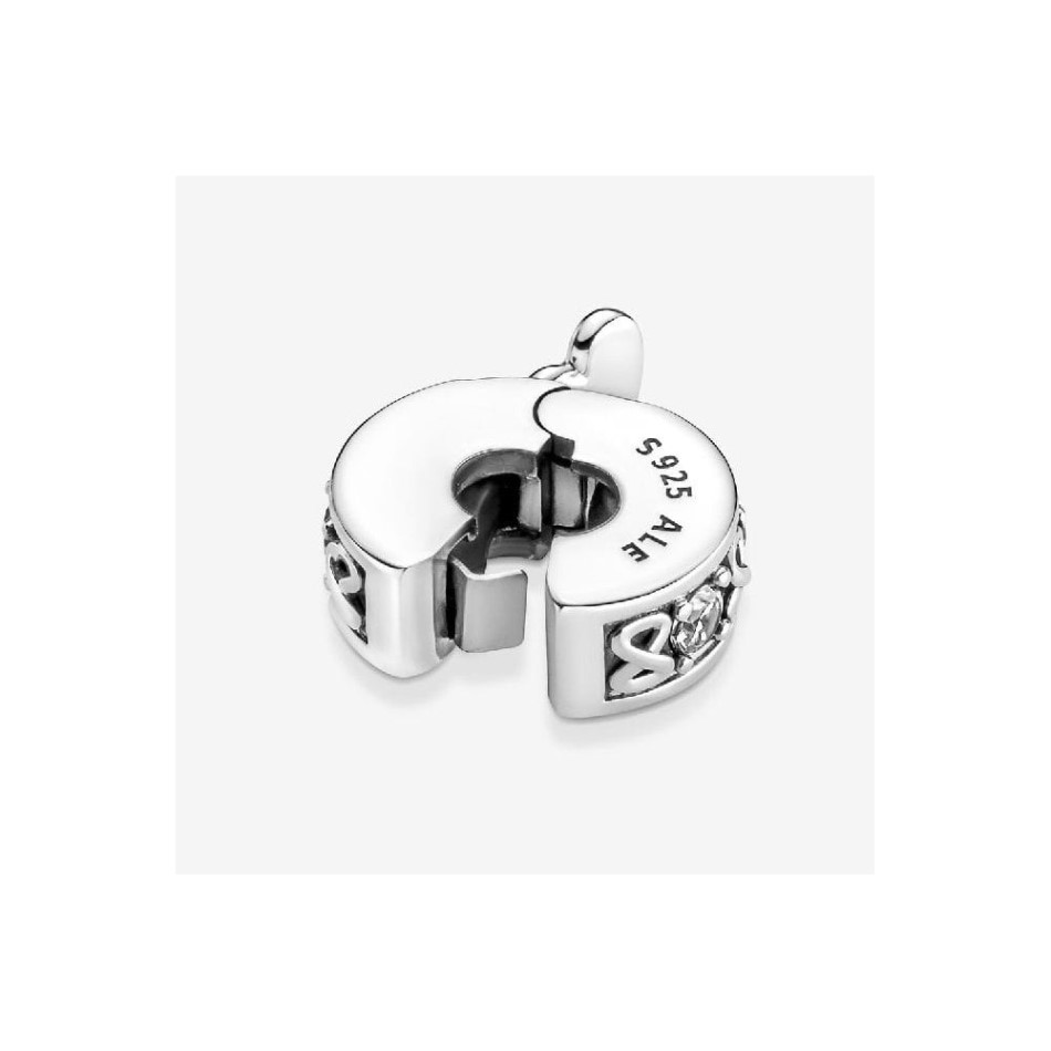 Family Always Pave Clip Charms Pandora NZ