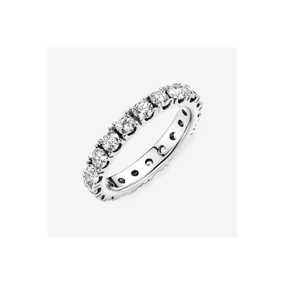 Fashion Sparkling Row Eternity Ring Pandora NZ