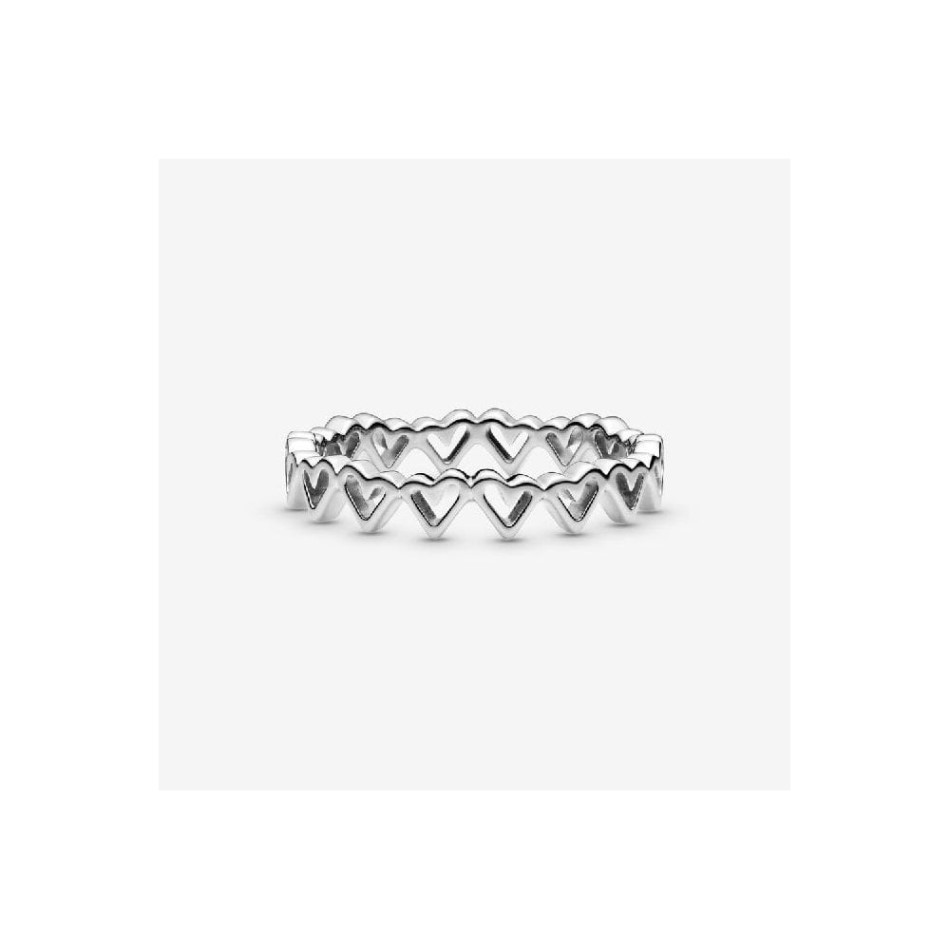 Freehand Hearts Pandora NZ Brand Ring