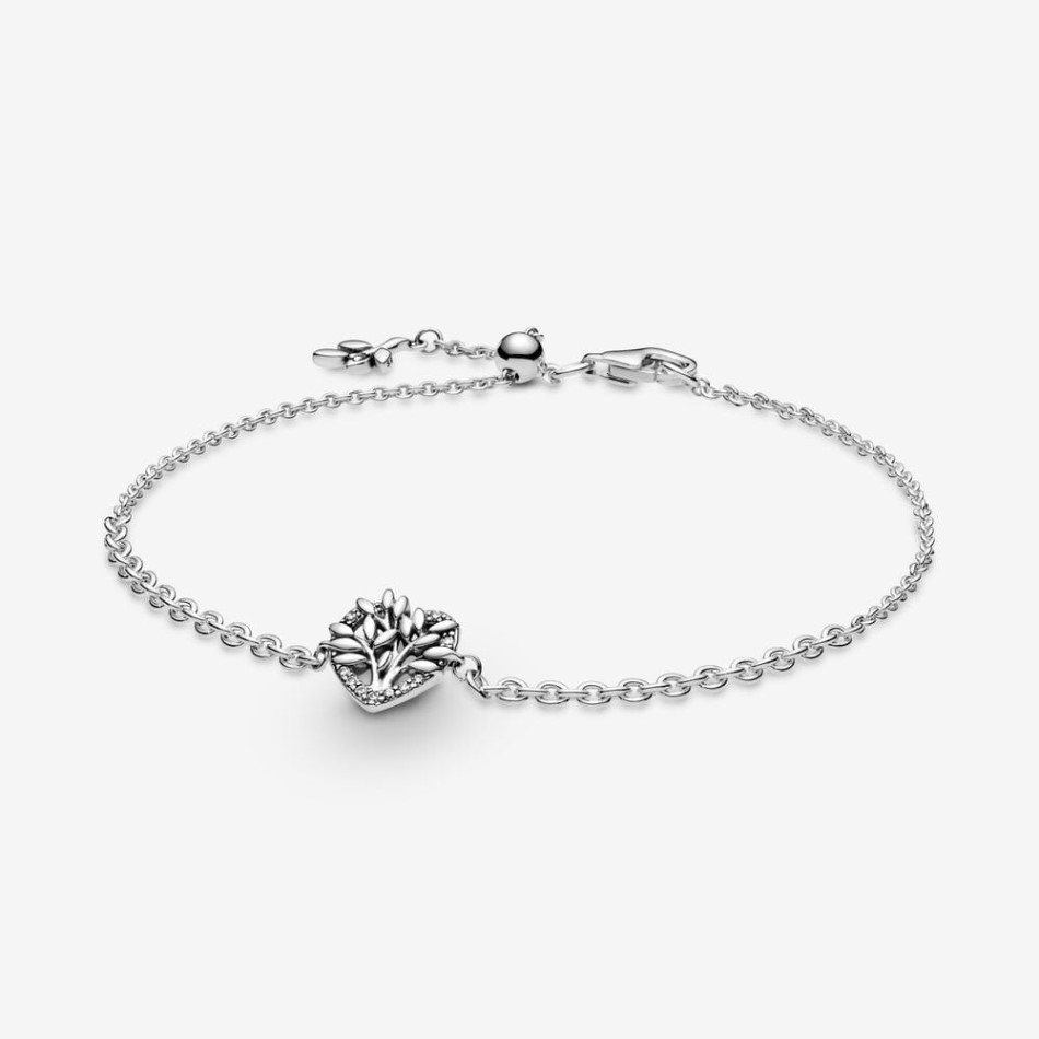 Heart Family Tree Chain Bracelet Pandora NZ