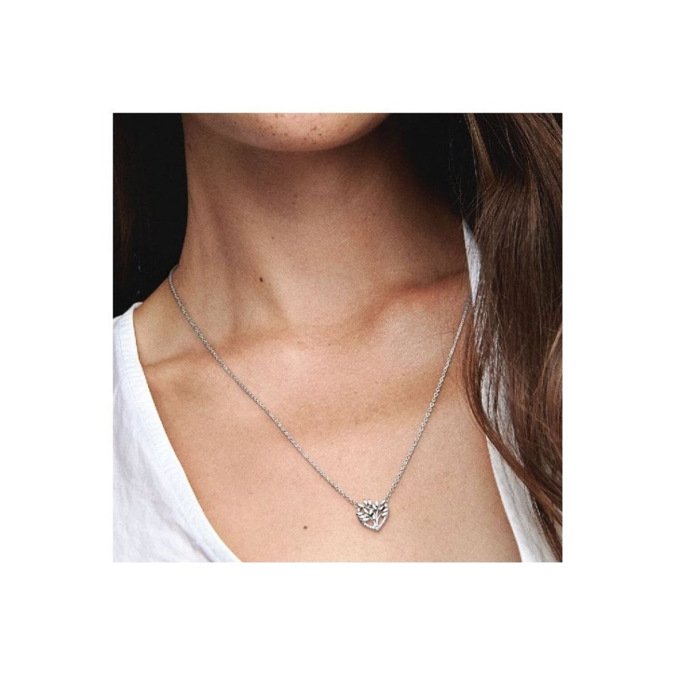 Heart Family Tree Collier Necklace Pandora NZ
