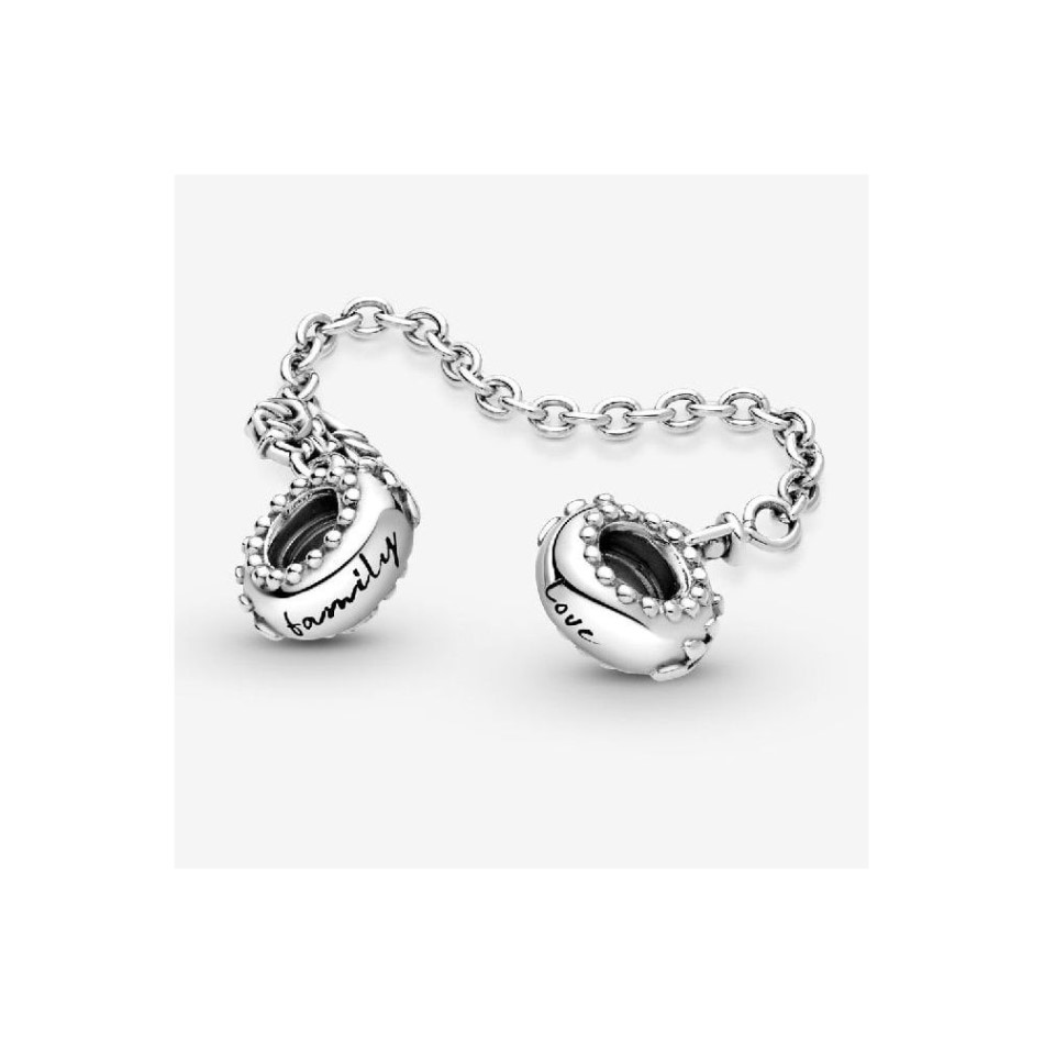 Heart Family Tree Safety Chain Charm Pandora NZ