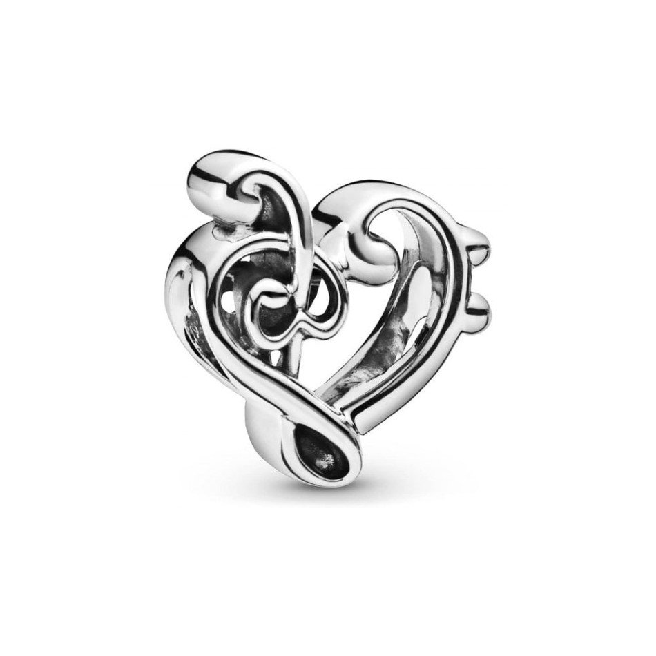 Heart Treble Clef Charms Pandora NZ