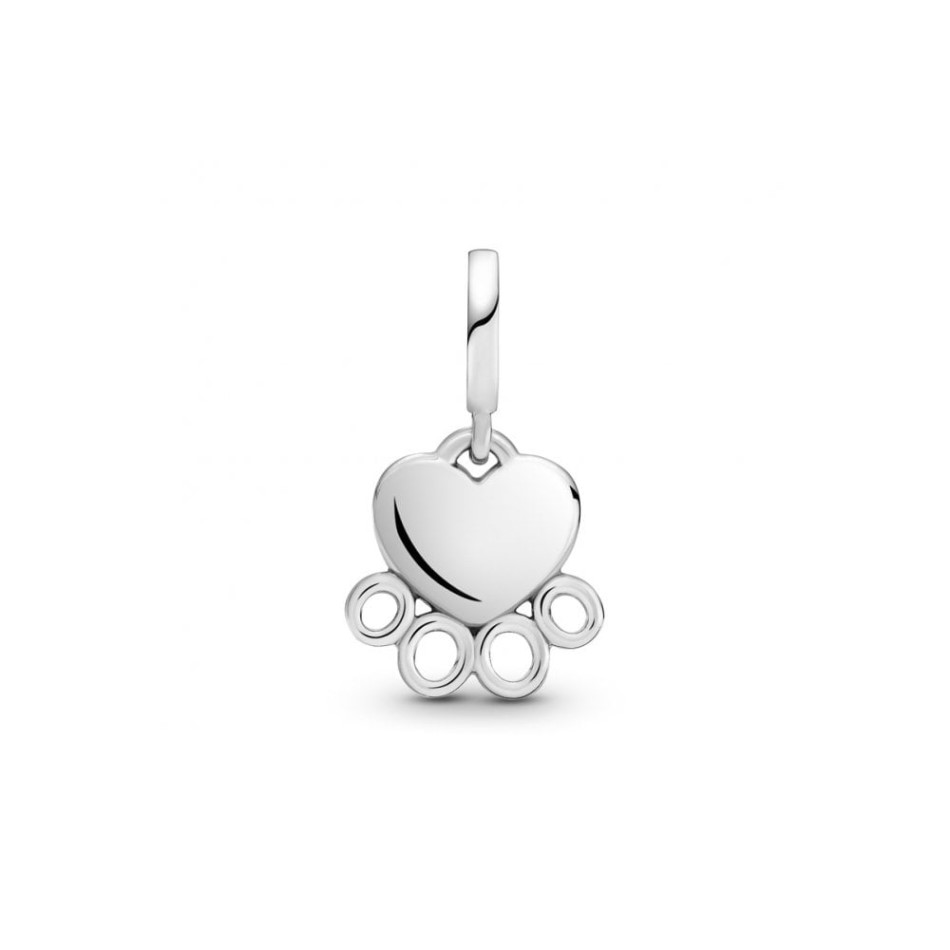 Hearts & Paw Print Dangle Charms Pandora NZ