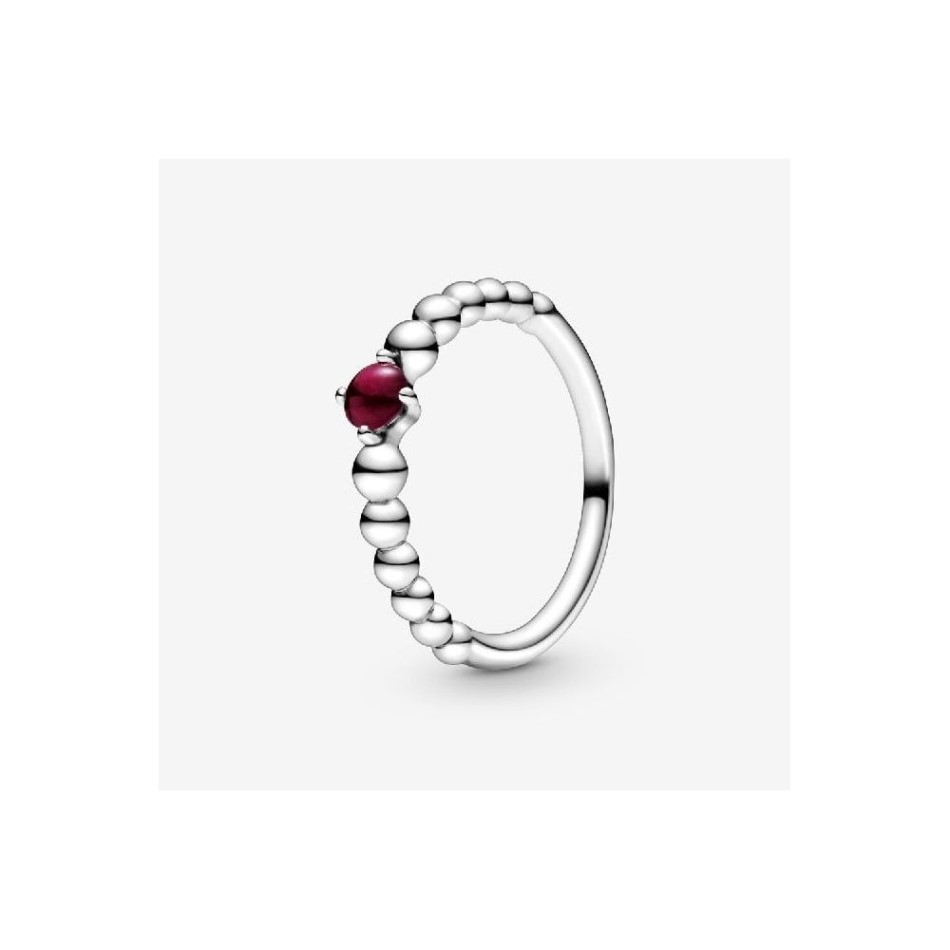 January Birthstone Beaded Pandora NZ Ring