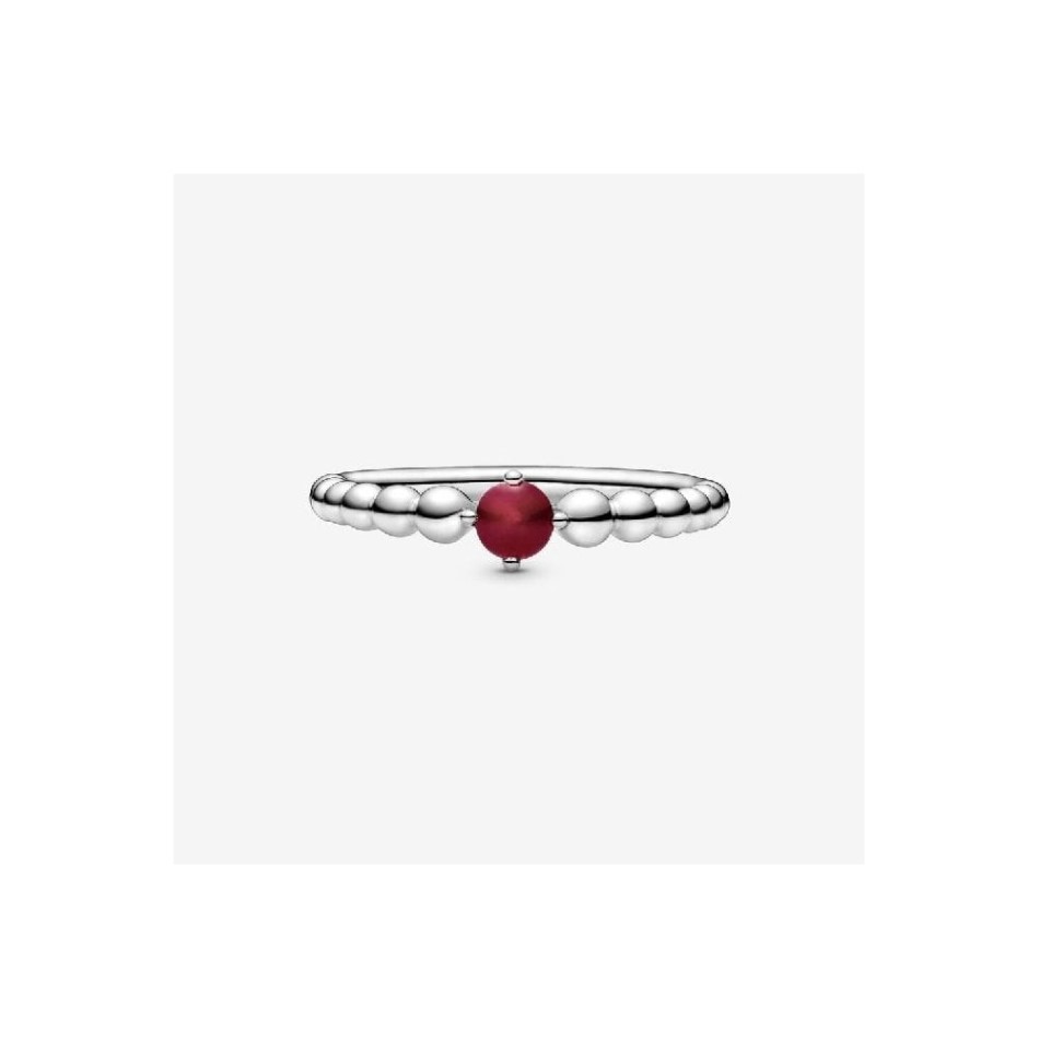 January Birthstone Beaded Ring Pandora NZ