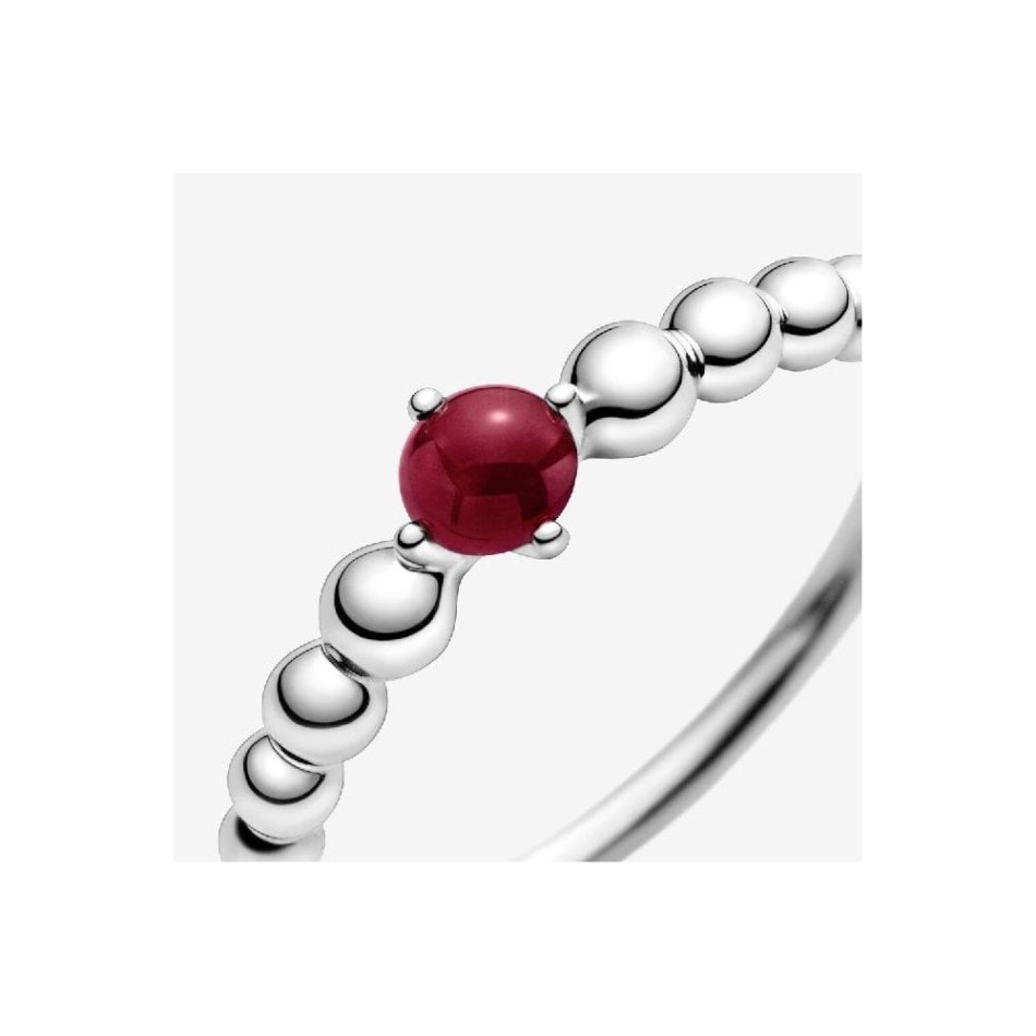 January Birthstone Pandora NZ Brand Beaded Ring