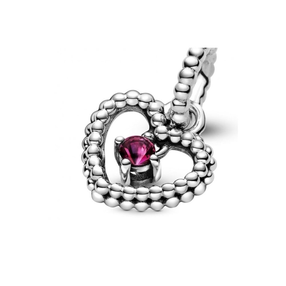 July Birthstone Heart Charms Pandora NZ