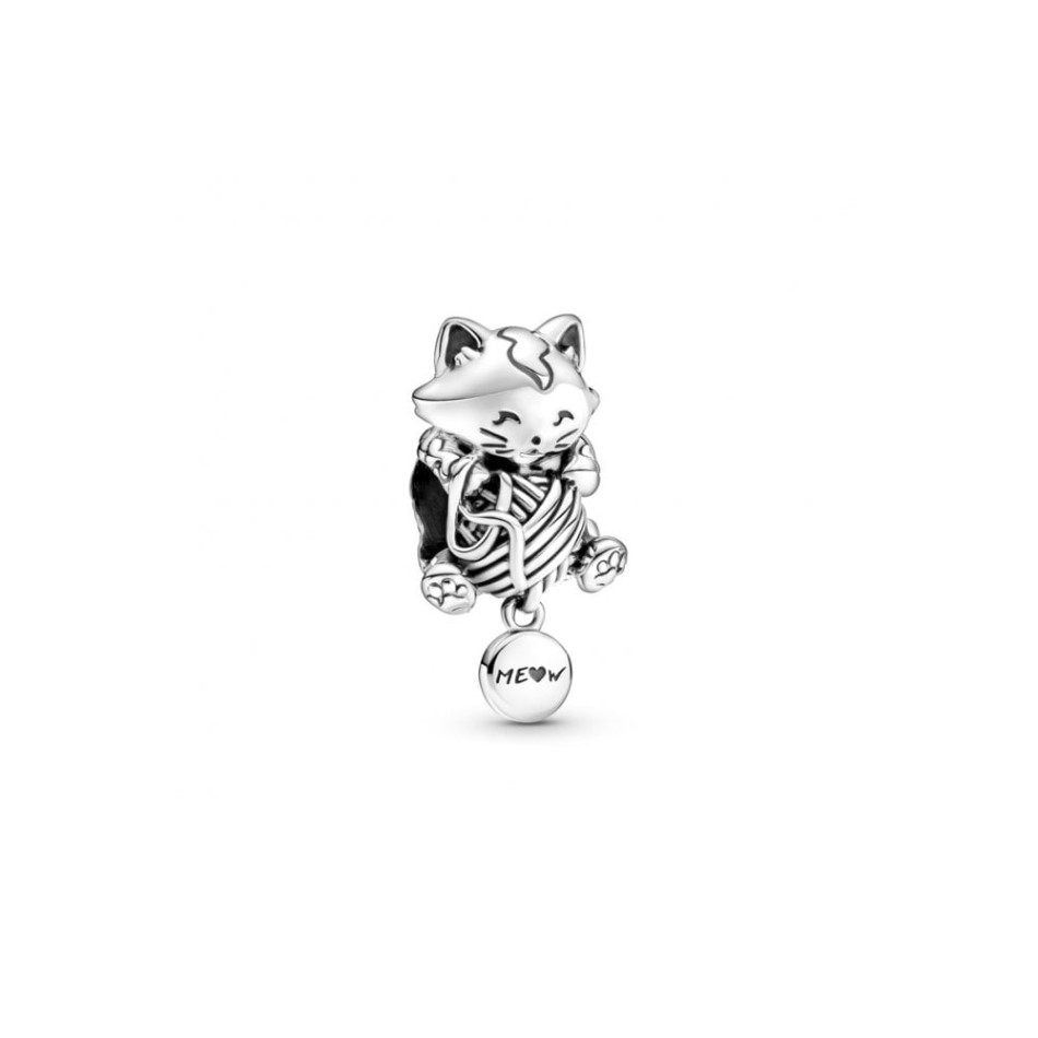 Kitten & Yarn Ball Charms Pandora NZ