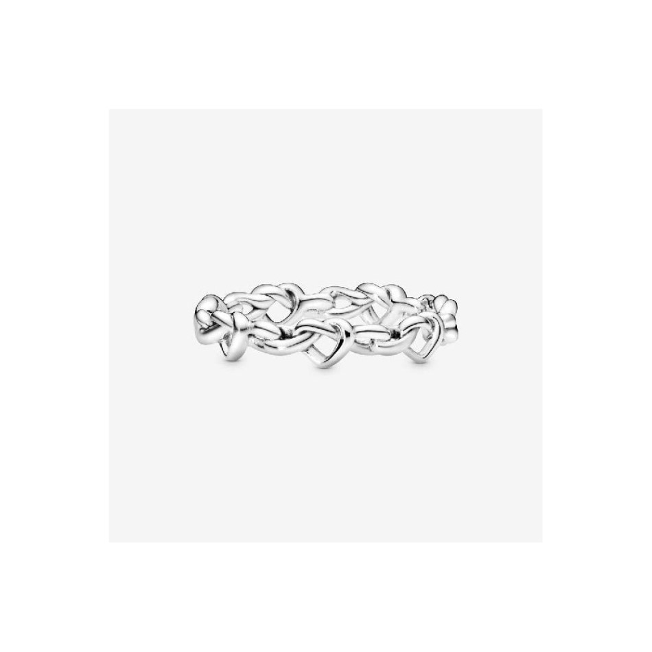 Knotted Hearts Pandora NZ Ring