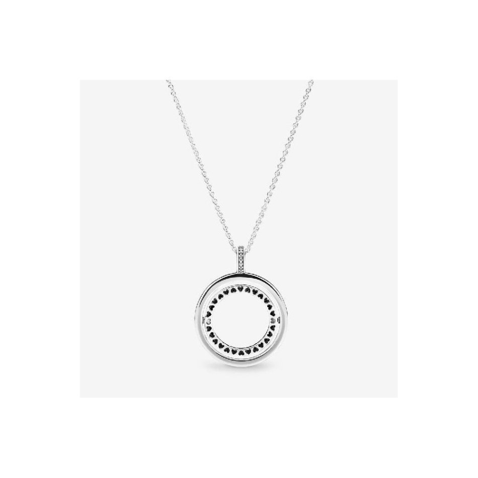 Logo Circle Necklace Pandora NZ