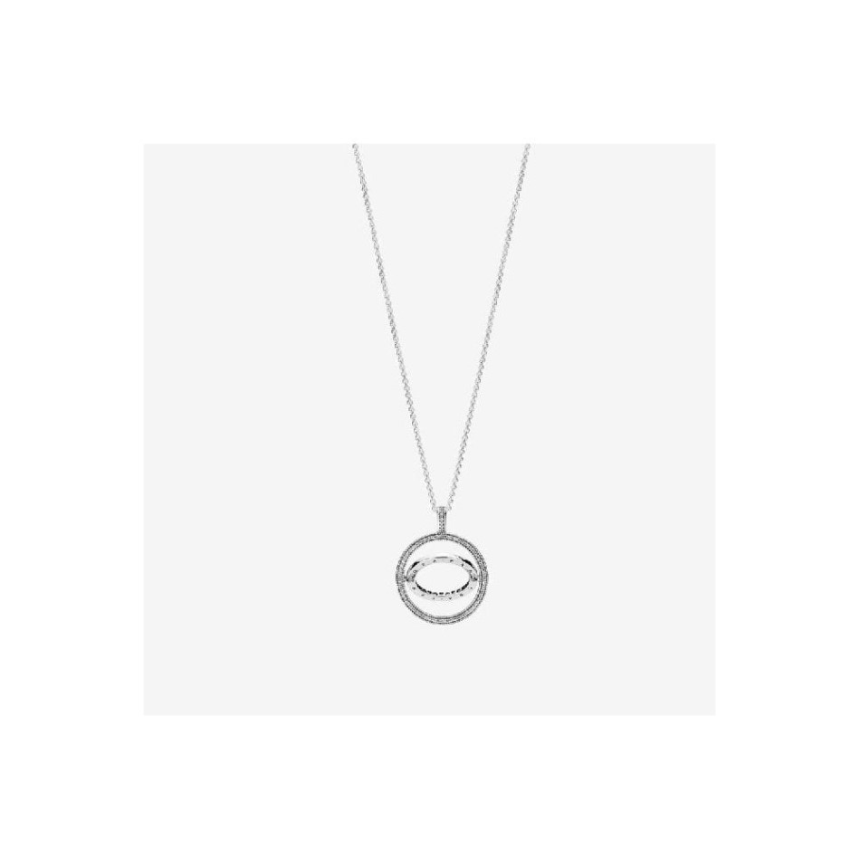 Logo Circle Necklace Pandora NZ