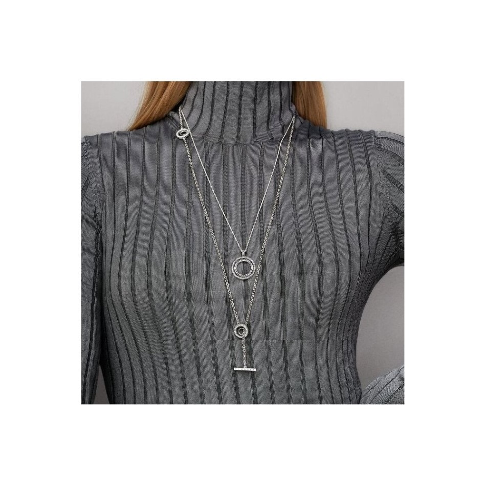 Logo Circle Necklace Pandora NZ