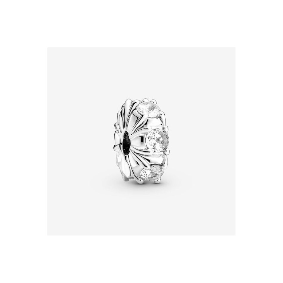 Long Pronged Sparkling Clip Charm Pandora NZ